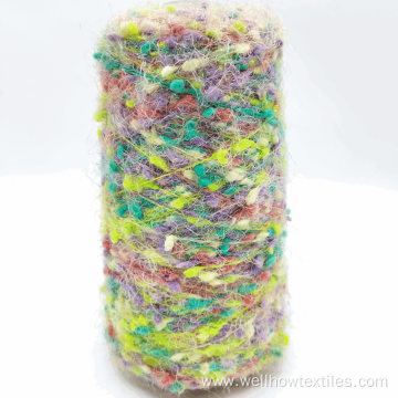 SPACE DYED FEATHER YARN DOT YARN